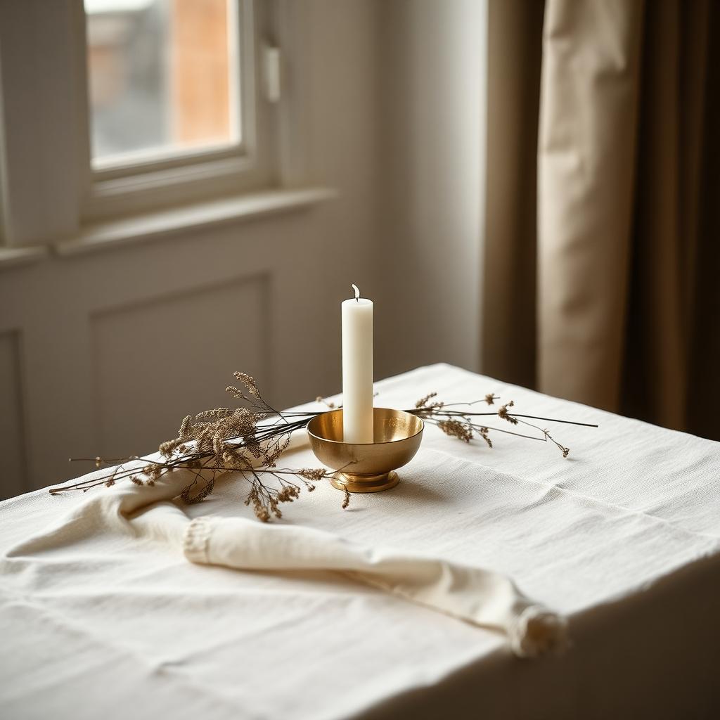 Elegant altar